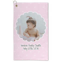 Baby Girl Photo Microfiber Golf Towel