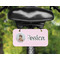 Baby Girl Photo Mini License Plate on Bicycle - LIFESTYLE Two holes