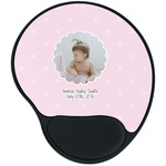 Baby Girl Photo Mouse Pad with Wrist Support