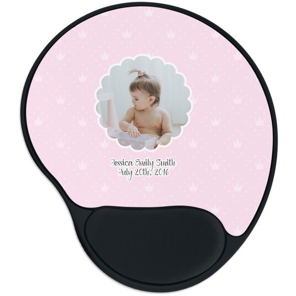 Custom Baby Girl Photo Mouse Pad with Wrist Support