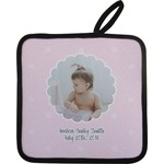 Baby Girl Photo Pot Holder