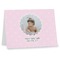 Baby Girl Photo Note Card - Main