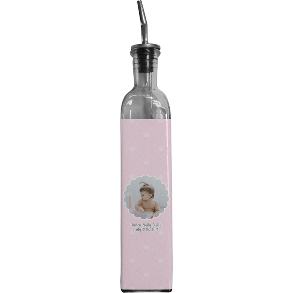 Custom Baby Girl Photo Oil Dispenser Bottle (Personalized)