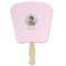 Baby Girl Photo Paper Fans - Front