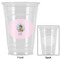 Baby Girl Photo Party Cups - 16oz - Approval