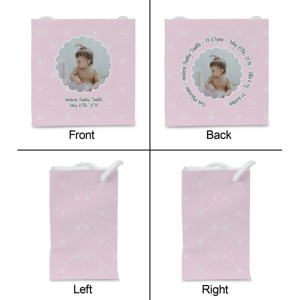 Baby Girl Photo Party Favor Gift Bag - Gloss - Approval