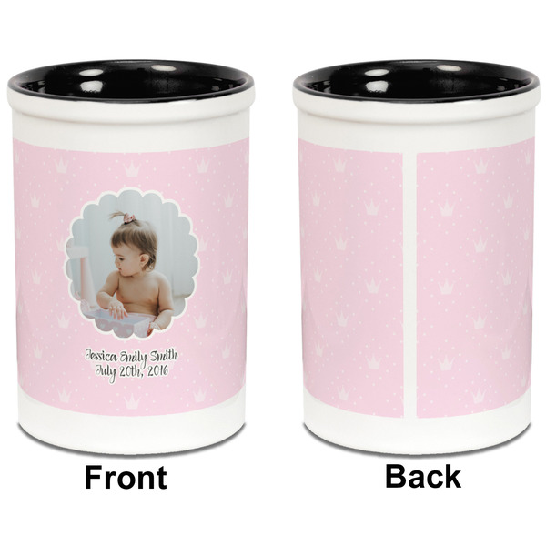 Baby Girl Photo Pencil Holder - Black - approval