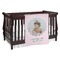 Baby Girl Photo Baby Blanket (Double Sided) (Personalized)