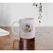 Baby Girl Photo Personalized Coffee Mug - Lifestyle