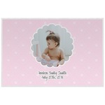 Baby Girl Photo Laminated Placemat