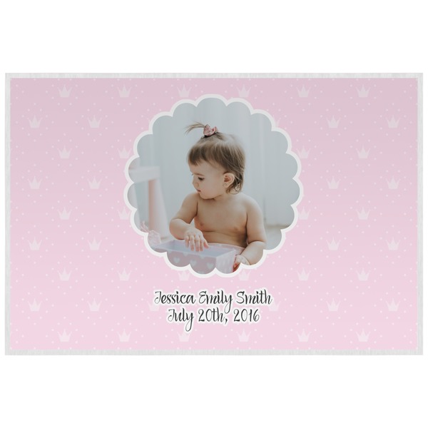 Custom Baby Girl Photo Laminated Placemat