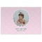 Baby Girl Photo Personalized Placemat (Front)