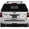 Baby Girl Photo Personalized Square Car Magnets on Ford Explorer
