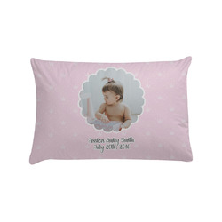 Baby Girl Photo Pillow Case - Standard (Personalized)
