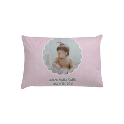 Baby Girl Photo Pillow Case - Toddler (Personalized)