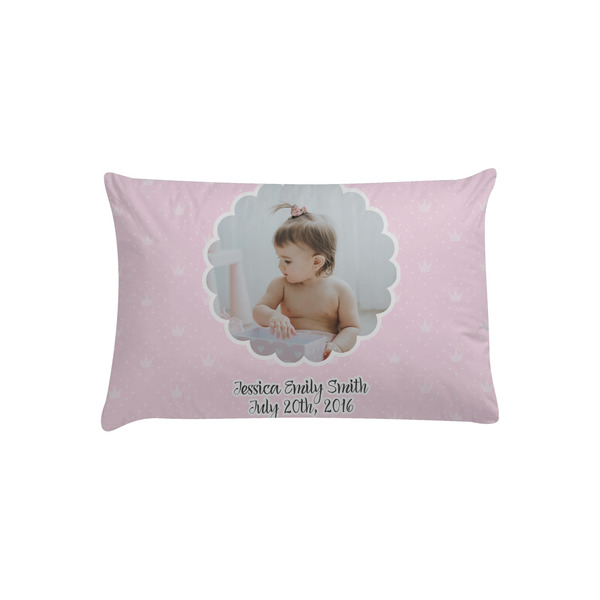 Custom Baby Girl Photo Pillow Case - Toddler (Personalized)