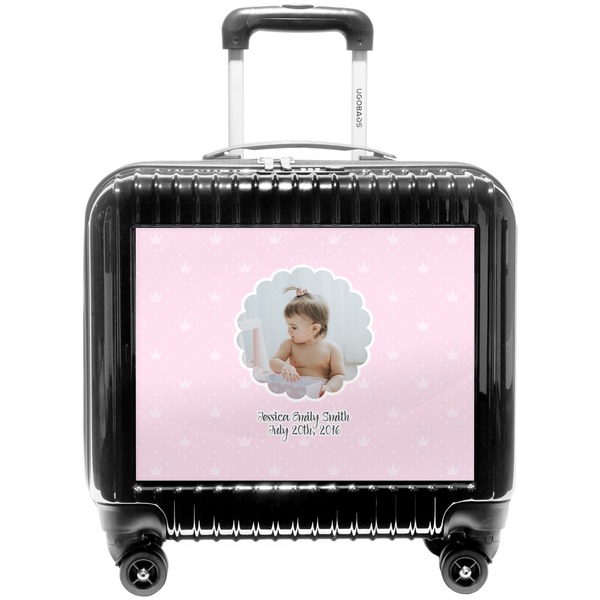 Custom Baby Girl Photo Pilot / Flight Suitcase (Personalized)