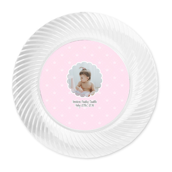 Baby Girl Photo Plastic Party Dinner Plates - Approval