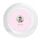 Baby Girl Photo Plastic Party Dinner Plates - Approval
