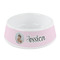 Baby Girl Photo Plastic Dog Bowl - Small