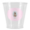 Baby Girl Photo Plastic Shot Glass