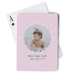Baby Girl Photo Playing Cards