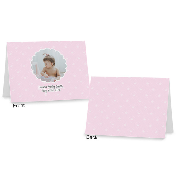 Baby Girl Photo Postcard - Front and Back