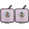 Baby Girl Photo Pot Holders - Set of 2 APPROVAL