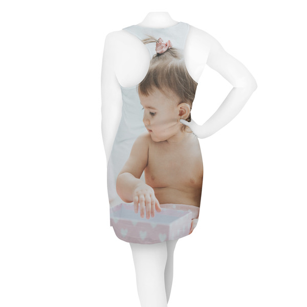 Baby Girl Photo Racerback Dress - On Model - Back