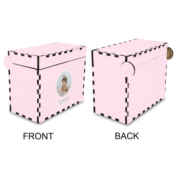 Baby Girl Photo Recipe Box - Full Color - Approval