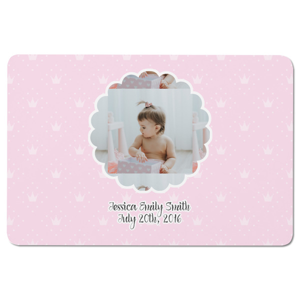 Baby Girl Photo Rectangular Fridge Magnet - FRONT