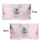 Baby Girl Photo Large Rope Tote - From & Back View