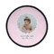 Baby Girl Photo Iron On Round Patch