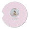 Baby Girl Photo Sandstone Car Coaster - Single (Personalized)