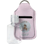 Baby Girl Photo Hand Sanitizer & Keychain Holder