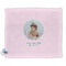 Baby Girl Photo Security Blanket - Front View