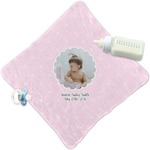 Baby Girl Photo Security Blanket (Personalized)