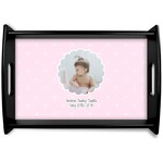 Baby Girl Photo Wooden Tray