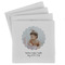 Baby Girl Photo Absorbent Stone Coasters - Set of 4