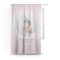 Baby Girl Photo Sheer Curtain With Window and Rod