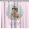 Baby Girl Photo Shower Curtain (Personalized)
