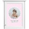 Baby Girl Photo Single White Cabinet Decal