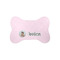 Baby Girl Photo Bone Shaped Dog Food Mat (Small)