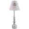 Baby Girl Photo Small Chandelier Lamp - LIFESTYLE (on candle stick)