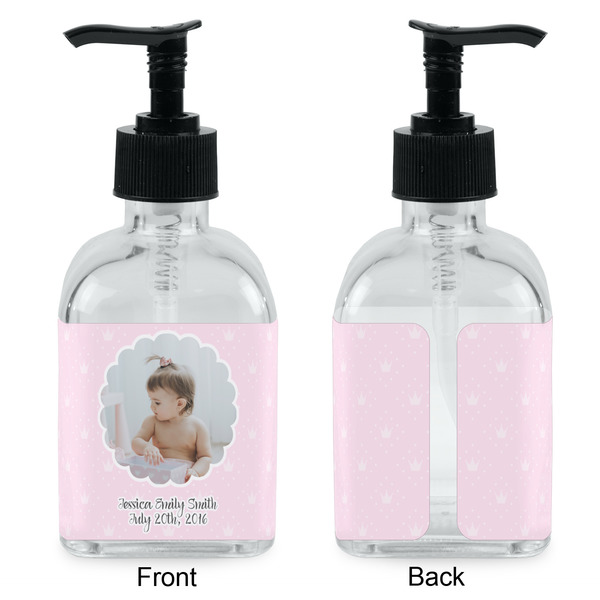 Baby Girl Photo Glass Soap/Lotion Dispenser - Approval