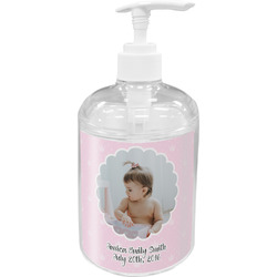 Baby Girl Photo Acrylic Soap & Lotion Bottle
