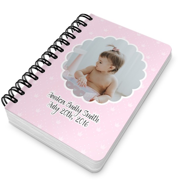 Baby Girl Photo Spiral Journal 5 x 7 - Main