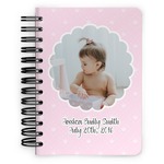 Baby Girl Photo Spiral Notebook - 5x7