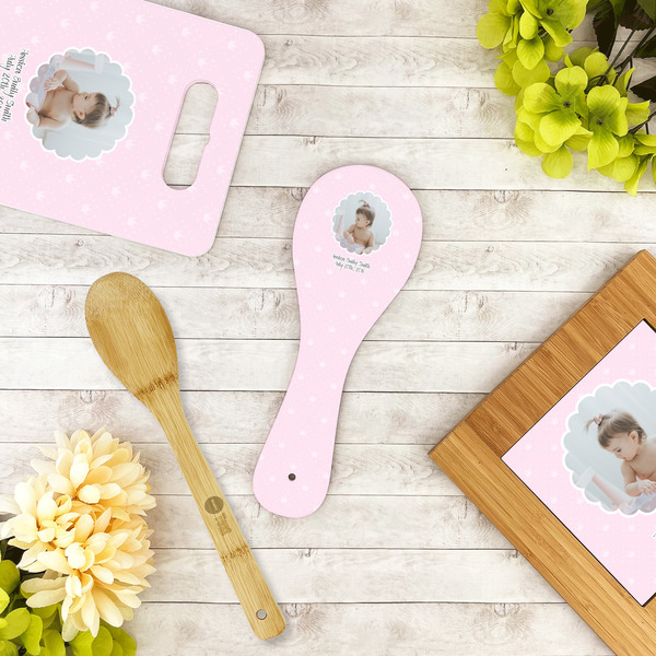 Baby Girl Photo Spoon Rest Trivet - LIFESTYLE