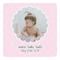 Baby Girl Photo Square Decal